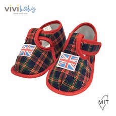 Vivibaby 英國旗學步鞋 嬰兒學步鞋 舒適柔軟 保暖止滑 台灣製造