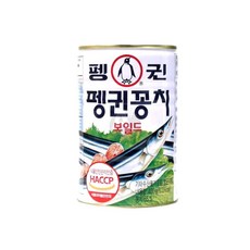 펭귄 꽁치캔 400G 생선통조림 생선캔, 1개