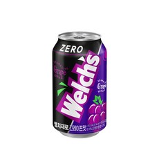 농심 웰치스 포도 제로 24입, 355ml, 10개