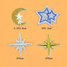 羽絨服自粘補丁貼牛仔衣服破洞修補無痕貼免熨燙徽標刺繡修復布貼, MK-套14【免熨燙】4枚