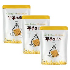코스트코 두부과자 뚜부크래커 건강 국산콩 어린이 간식, 50g, 3개