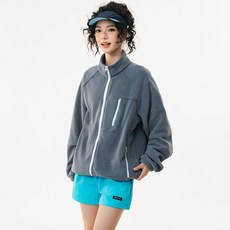 秋冬搖粒絨外套 加絨休閒抓絨衣 400克奧粒絨保暖內搭外套 立領加厚情侶外套 開衫運動戶外保暖衛衣【台灣現貨】