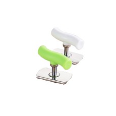 不鏽鋼手柄開罐器，輕鬆開啟各類罐頭，廚房必備工具, 不鏽鋼開蓋器-綠色, 1個