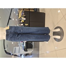 뱅뱅 반값할인 S/S 여성 허리밴딩 크롭 와이드 스판 청바지 NQM269