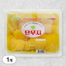아트푸드 반달 단무지, 2.7kg, 1개