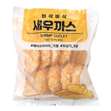 (배터짐)에어프라이어15분 튀김기6분 (고급 바삭바삭 새우까스) 20개 개입 (일요일&당일발송), 1.3kg