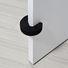 방문닫힘방지 보호대 도어쿠션 문안전장치, 1개