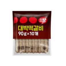 식자재왕 대박떡갈비 900g 김밥용, 2개