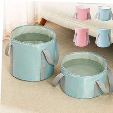 접이식족욕기 접이식 휴대용 족욕기 족욕바스켓, L(대형), 블루