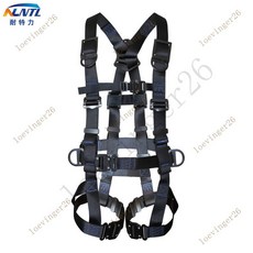 台灣出貨【附發票】新規格全身五點式高空作業速插式安全帶護腰可拆卸款便攜式安全帶, 單件安全帶, 1個