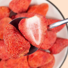 SAMARA 동결건조 딸기 과일 중국산 무설탕 무첨가 개별포장, 3개, 30g