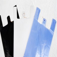 행복득템 일반 비닐봉투 100매 포장봉투, 청색, 1, 100