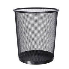 金屬網狀垃圾桶 小號黑色