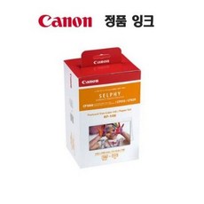 [초이샵]셀피 CP910 캐논 정품잉크+인화지 108매 SETch+6394EA, 1세트