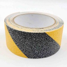 올몰 검은색 노란색 미끄럼방지 테이프 5MX5CM 계단논슬립패드 미끄럼방지스티커 계단조심스티커