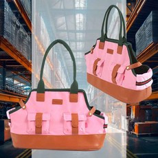 펫백 핑크 펫캐리백 반려동물토트 애완동물숄더백 강아지휴대가방 반려동물캐리어 소형견캐리어