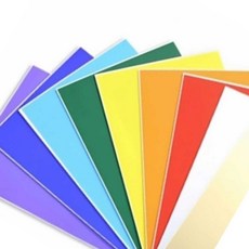 온가지사 단면칼라보드롱 4절 CB-21 연분홍 450x600mm 1개입 컬러보드롱