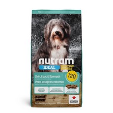 NUTRAM 紐頓 全系列犬飼料 S系/I系/T系 5.4kg/11.4kg 大包裝 狗糧 寵物食品, 1個, I20三效強化羊肉+糙米成犬11.4kg