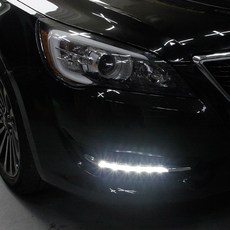 [모터스파이] 기아 호환 K7 LED 데이라이트 DRL 주간주행등 1:1교체형, 02. 파워
