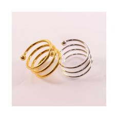 메탈 냅킨링, 실버 DC004219, 1개, 1개입