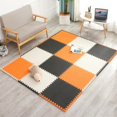 아기매트시공 퍼즐매트셀프시공 아파트층간소음 30x30x2.5cm 블랙 1장, 1개