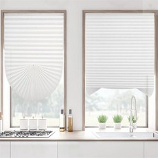 제이앤디리빙디자인 붙이는 블라인드(일반형/화이트) 블라인드셀프설치