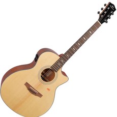 Kepma 卡馬 F1E GA 西提卡雲杉木 桃花心木 41吋 民謠吉他 S1加振拾音器, 1個