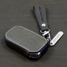 이지스오토랩 구형4세대 카니발 차키케이스 호환, 7버튼(올리브)