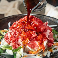 백년밥상 투뿔 한우 소불고기 밀키트 캠핑음식, 1++소불고기 밀키트