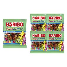 HARIBO 酸甜小熊軟糖, 175g, 5個