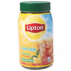 Lipton 立頓 無咖啡因diet檸檬冰茶粉, 1個, 85g