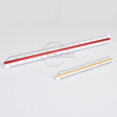 삼각 스케일자 15cm 30cm 규격, 15cm - 고배율
