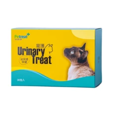 Petreat 沛奇德 麗護 貓用排泄系統健康點心 2g 30包入, 30個, 泌尿道保健