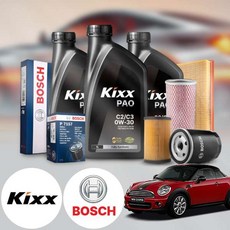 미니 쿠페 (R58) (N16) 가솔린 킥스 파오 C2/C3 0W30 엔진오일세트