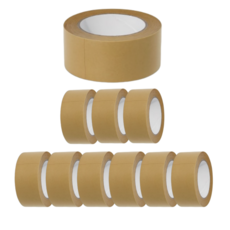 종이 박스 테이프 50M*48mm 6개입, 1개