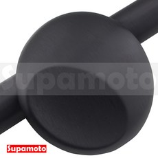 Supamoto 髮絲膜 - 金屬色改色膜 拉絲紋 適用於車身、家具等, 1個, 黑色, 黑色