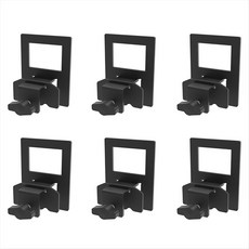 매트리스 슬라이드 스토퍼 여분의 두께 매트리스 홀더 금속 침대 프레임 비 슬립 매트리스 매트리스 스토퍼 6 PCS