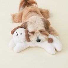 펫본 모던하우스 반려동물 뽀글이강아지 펫필로우, 1개, BEIGE