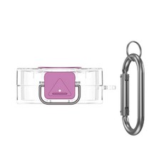 4세대 휴대용 간편한 전환 액세스를 위한 인체공학적 모양의 하드 쉘 충전기 케이스, 보라