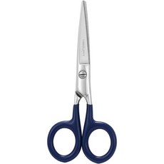 Hagupit소형 샤프 자수 가위 재봉용 5인치 정밀 타이니 스테인리스 스틸 디테일 니들워크 트리밍 원단 실사 컴포트 블루 그립 스티치워크, 5 Inch, 1개