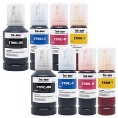 INK-MAN 填充墨水組, 2組, ET001詳見商品包裝或請洽境外廠商BK/C/M/Y 4色