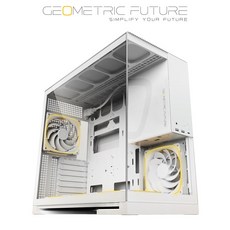 Geometric Future 幾何未來 Model 5 悟空 玻璃海景 5風扇版 全白