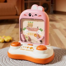 귀여운 토끼 공룡 핀볼 슈팅 게임 퍼즐 보드 생일 파티 선물 유치원, 1개, 2. 핑크