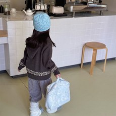 2025童裝秋季兒童冬裝韓版毛衣開衫上衣毛線衣男女童針織衫6586