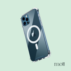 모트 아이폰 마그네틱 클리어 케이스