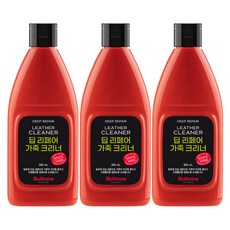 불스원 딥 리페어 가죽 크리너 300ml 3개