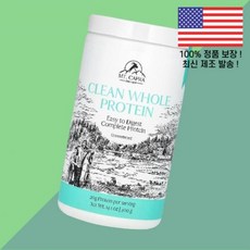 산 카프라 깨끗한 통 단백 프로틴 무가당 14.1온스 400g Mt. Capra Clean Whole Protein Unsweetened 14.1oz, 1