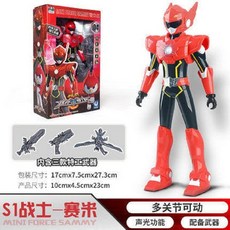 台灣熱賣 迷你特工隊 機甲變形機器人 黃金版金剛麥克斯弗特露西人偶, 賽米8714, 1個