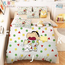크레용 신짱 사계절 다용도 침구세트 4종 (세탁가능)