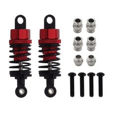 TAMIYA TT 01 TT01 02 TT02 10 RC 자동차 업그레이드 부품 액세서리, 2pcs Red, 1개